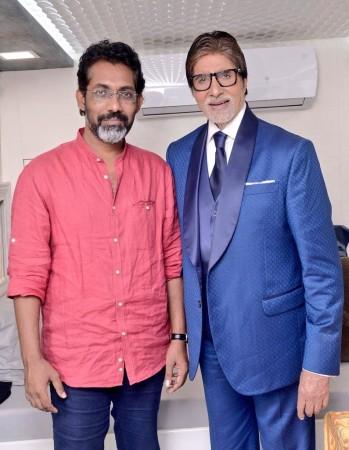 Nagraj Manjule and Amitabh Bachchan. After Thugs of Hindostan, Amitabh Bachchan to start shooting for THIS film in Nagpur