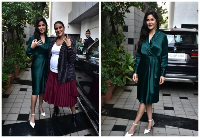 Neha Dhupia and Katrina Kaif Neha Dhupia and Katrina Kaif