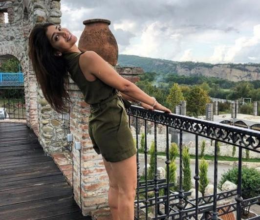 Shriya Saran enjoying the view Shriya Saran