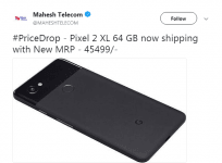 Pixel 2 XL price in India dropped