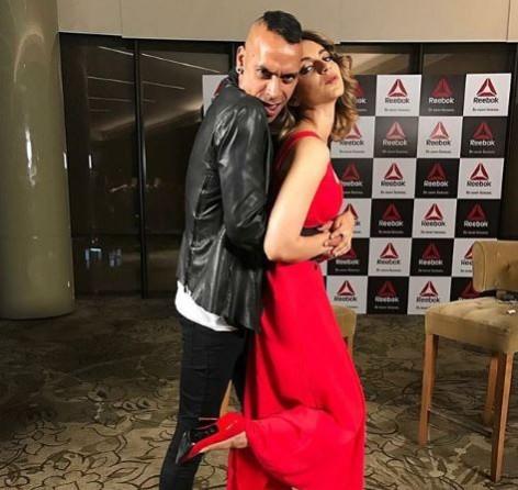 Brendon with Kangana