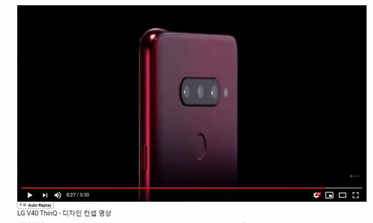 LG V40 ThinQ is expected to come with five cameras. LG, V40 ThinQ, five cameras,