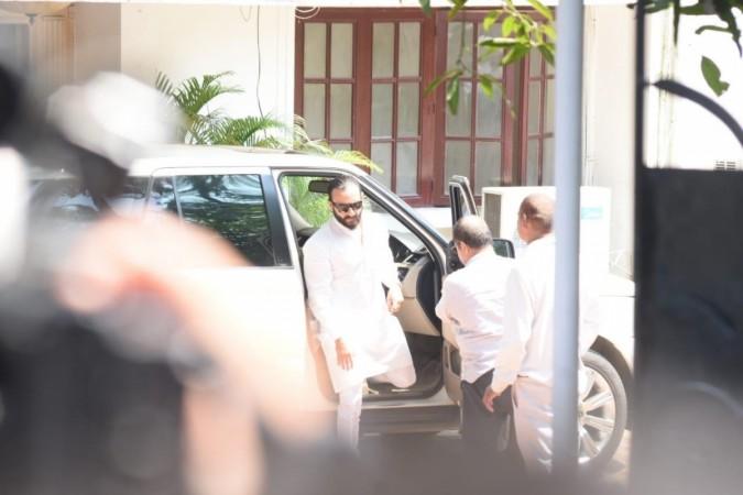 Saif Ali Khan at Krishna Raj Mansion Saif Ali Khan