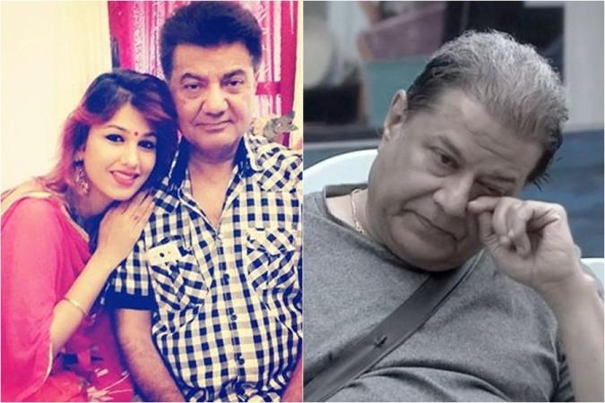 Jasleen Matharu, father Kesar Matharu, Anup Jalota Jasleen Matharu, father Kesar Matharu, Anup Jalota