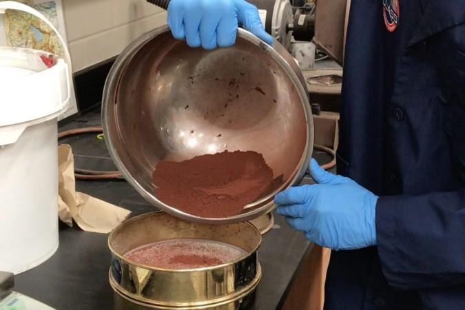 Artificial Martian soil Martian soil