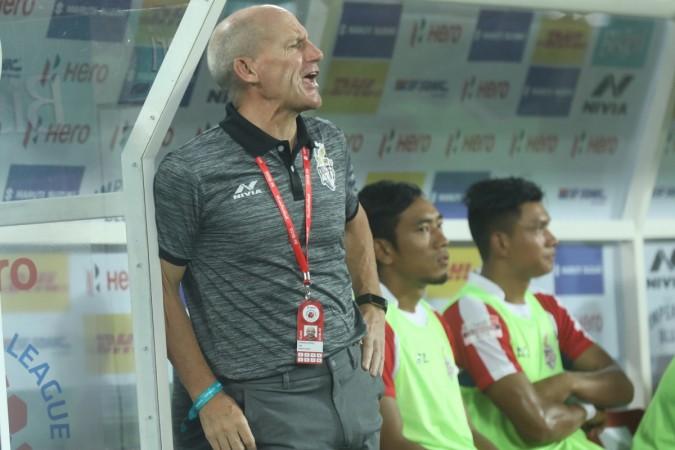 Steve Coppell as manager of ATK in the first match against Kerala Blasters ATK, Steve Coppell
