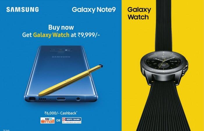 Samsung, Dussehra offer, Galaxy S9 , Galaxy Note9, India, price, specs