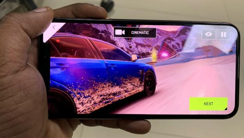 Apple iPhone XS comes with advanced A12 Bionic chipset, which is the most powerful processor for a mobile in the industry. [In Picture: Asphalt 9 game is being played) Apple, iPhone XS, review
