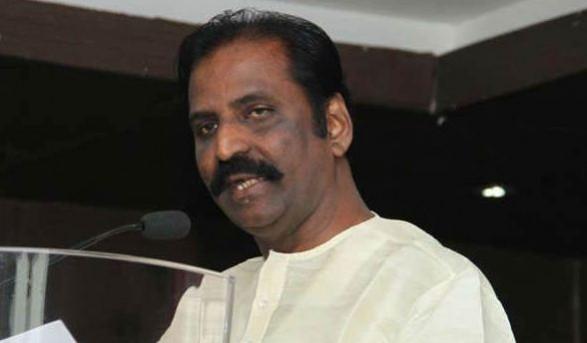 Vairamuthu lands in controversy. Vairamuthu