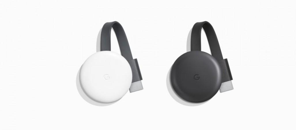 Google Chromecast 2018 series costs $35, same as the predecessor. Google, Pixel 3, Home Hub, Pixel Slate, Chromecast, Made by Google