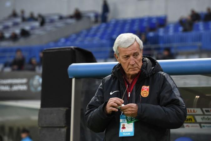Head coach Marcello Lippi of China Marcello Lippi