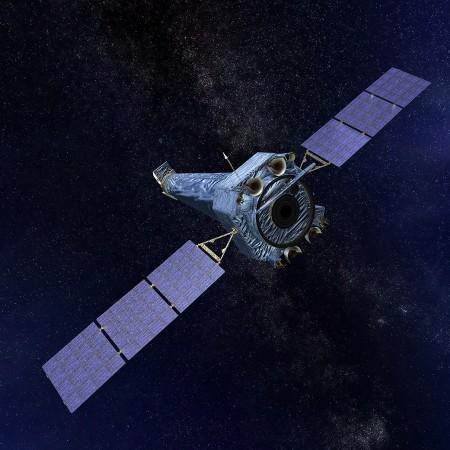 Artist's concept of Chandra X-ray Observatory Chandra X-ray Observatory