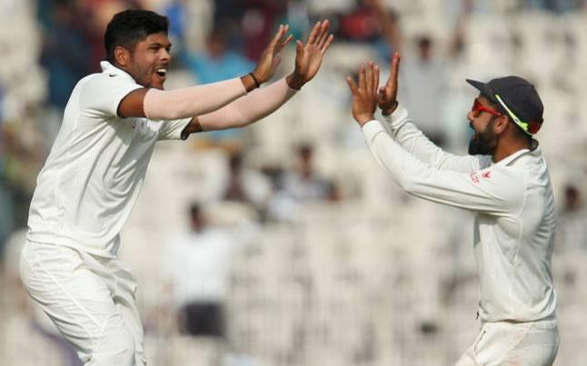 Umesh Yadav and Virat Kohli Umesh Yadav and Virat Kohli