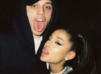 Ariana Grande and Pete Davidson