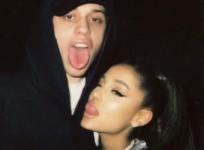 Ariana Grande and Pete Davidson