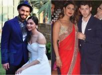 Deepika Padukone, Ranveer Singh, Priyanka Chopra, Nick Jonas