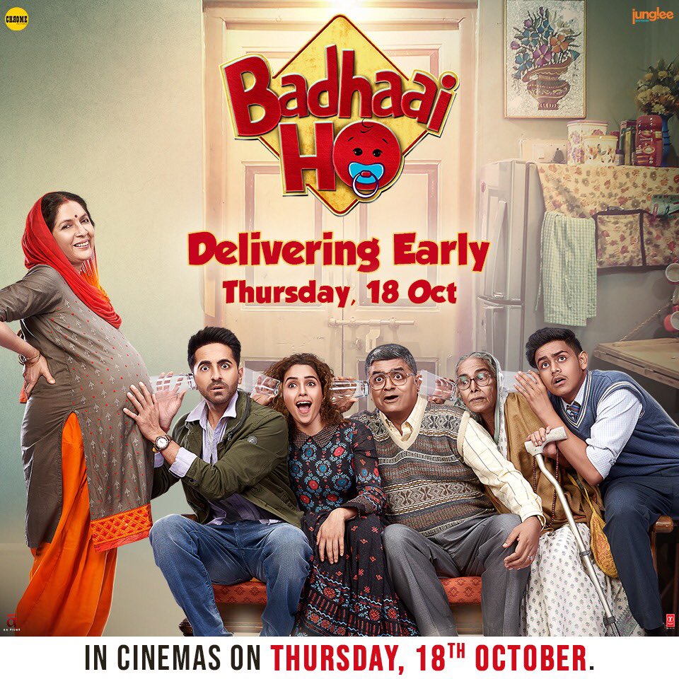 Badhaai ho sale premiere on tv