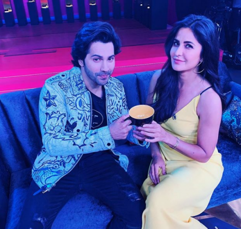 Varun Dhawan and Katrina Kaif on Koffee with Karan 6. Varun Dhawan and Katrina Kaif on Koffee with Karan 6