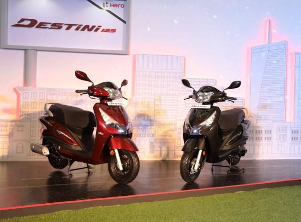 Hero Destini 125 goes up against Honda Activa 125, Suzuki Access 125 Hero Destini 125