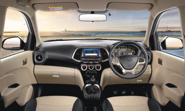 Interior of new Hyundai Santro Interior of new Hyundai Santro