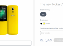 Nokia 8110 4G available in India