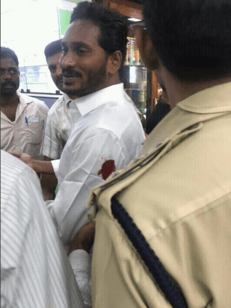 Reddy was attacked at the Vizag airport when he was on his way to Hyderabad jagan mohan reddy