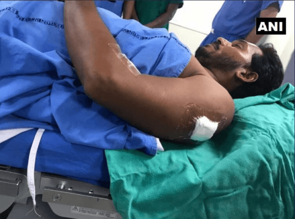 Reddy at the Omega hospital in Hyderabad jaganmohan reddy.
