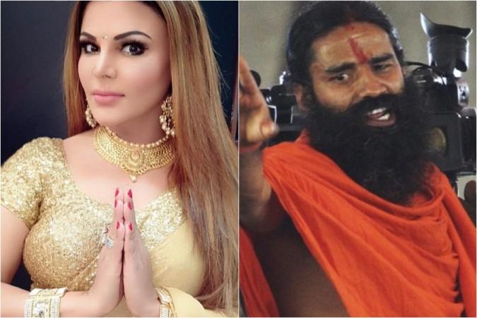 Rakhi Sawant, Baba Ramdev Rakhi Sawant, Baba Ramdev