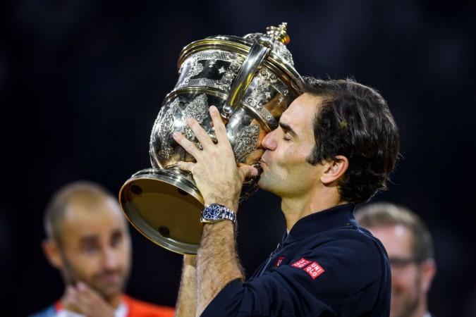 Roger Federer won his 99th career title on Sunday. Roger Federer