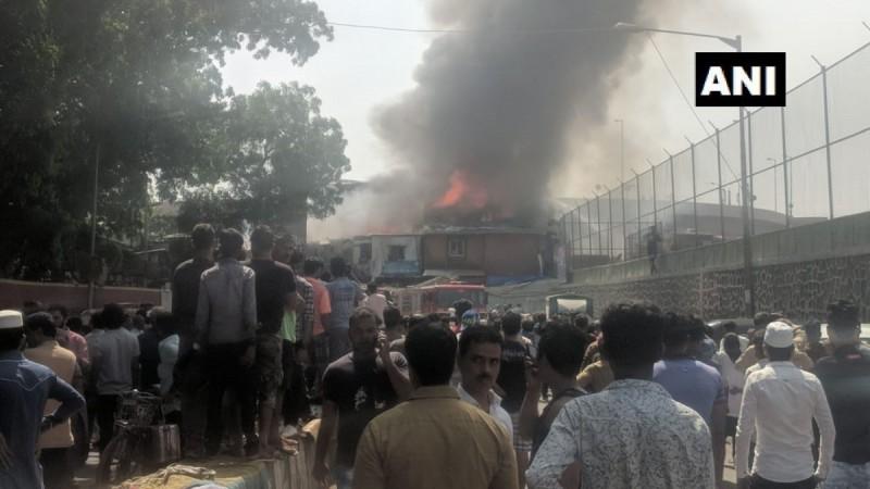 Fire in Mumbai Fire in Mumbai
