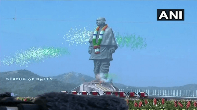 Statue of Unity inaugurated in Gujarat by Prime Minister Modi sardar statue