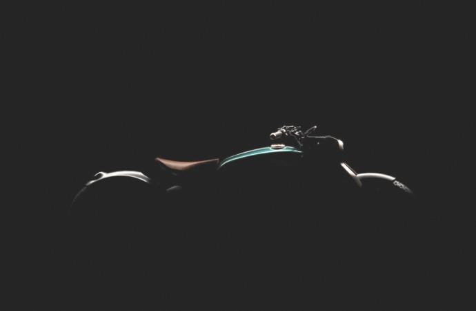 Royal Enfield's teaser for the new bike Royal Enfield Bobber