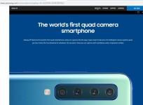 Samsung, Galaxy A9, quadruple, camera,