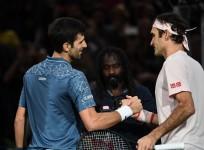 Novak Djokovic and Roger Federer