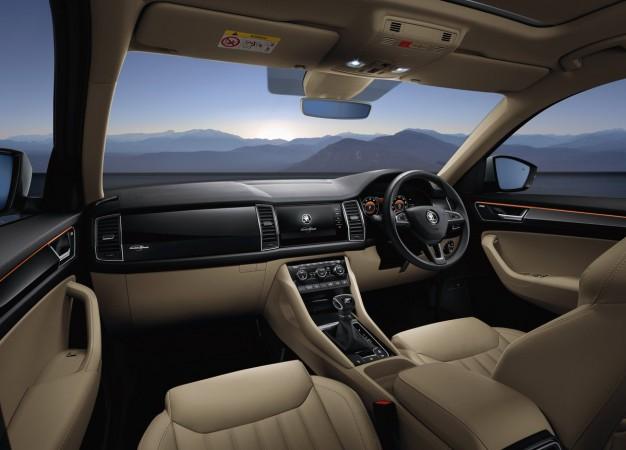 Interior of Skoda Kodiaq Laurin & Klement variant Skoda Kodiaq Laurin & Klement variant