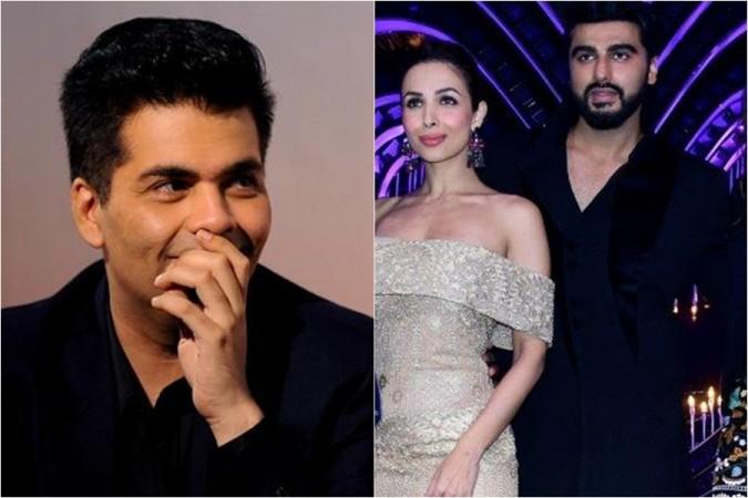 Karan Johar, Malaika Arora, Arjun Kapoor Karan Johar, Malaika Arora, Arjun Kapoor