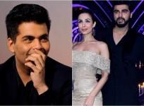 Karan Johar, Malaika Arora, Arjun Kapoor
