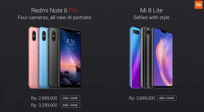 Xiaomi Redmi Note 6 Pro and the Mi 8 Lite are the two of the most feature-rich phones in the mid-range segment. Xiaomi, Redmi Note 6 Pro, Mi 8 Lite