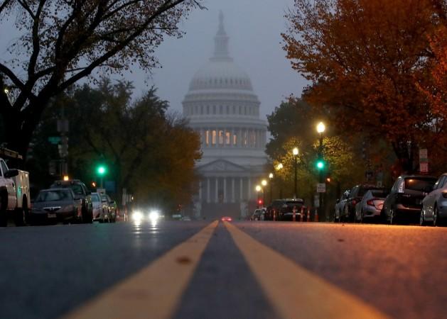Fog surrounds the U.S. Capitol building on November 6, 2018 in Washington, DC. US Capitol