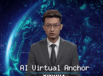 Xinhua's AI news anchor