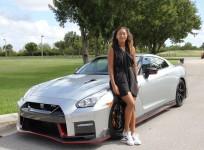 Naomi Osaka, 2018 Nissan GT-R Nismo