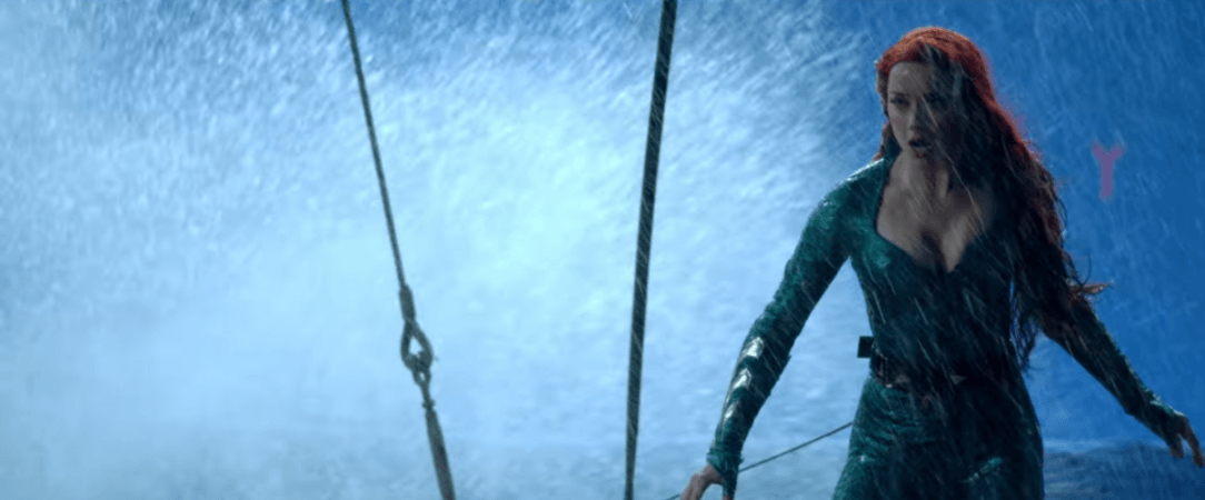 Amber Heard on the sets of Aquaman Aquaman