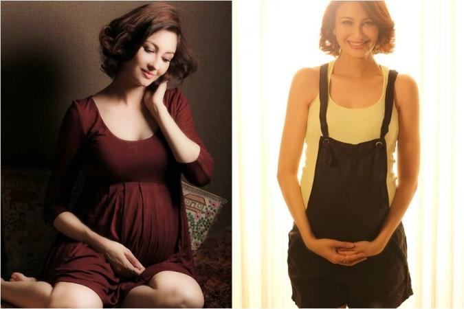 Pregnant Saumya Tandon flaunts her baby bump Saumya Tandon