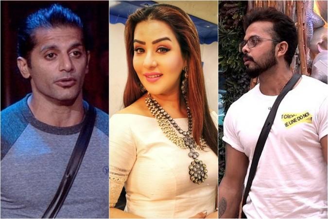 Karanvir Bohra, Shilpa Shinde, Sreesanth Karanvir Bohra, Shilpa Shinde, Sreesanth