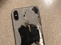iPhone X exploded in the US