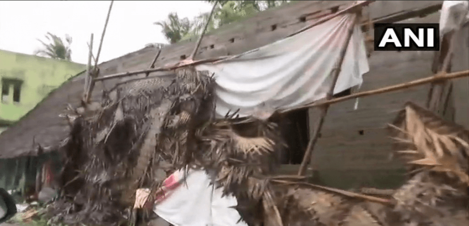 Wreckage caused due to Cyclone Gaja cyclone Gaja