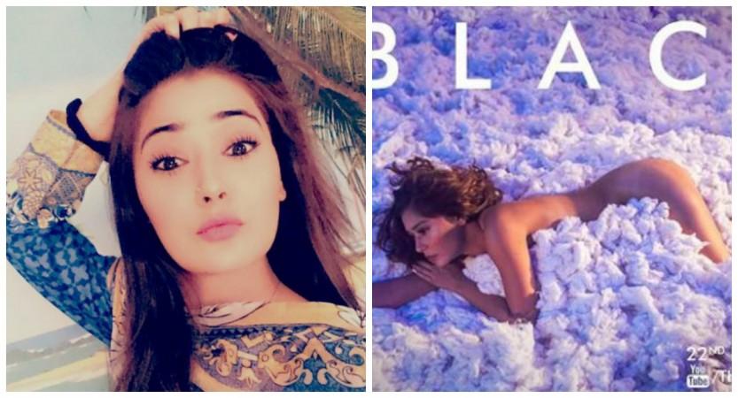 Sara Khan hot first look of song Black Heart Sara Khan hot first look of song Black Heart
