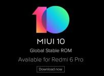 Redmi 6 Pro, MIUI 10, Global Stable ROM,