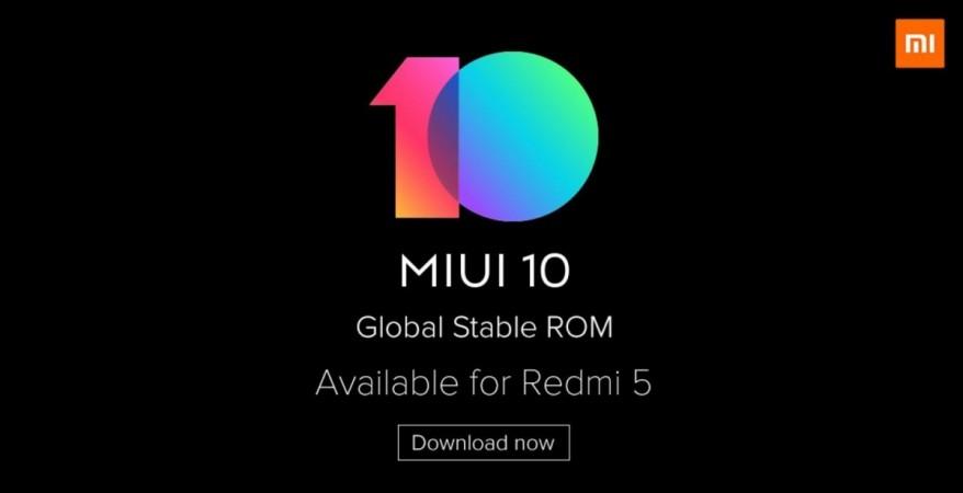 MIUI 10 Global ROM rolling out to the Xiaomi Redmi 5 in India Xiaomi, Redmi 5, MIUI 10, Global stable, ROM