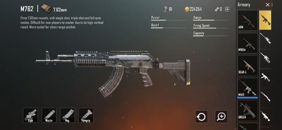 PUBG Mobile gets a new rifle PUBG Mobile gets a new rifle